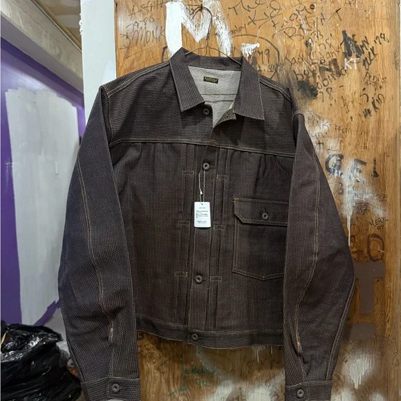 ‼️KAPITAL Men's Japan Made Denim Jacket Size 6 Boro Indigo No. 5 Jacket Coat‼️ - Picture 1 of 14